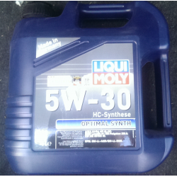 Отзывы о Синтетическое моторное масло Liqui Moly Optimal Synth 5W-30