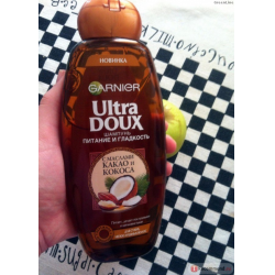 Отзыв о Шампунь для волос Garnier Ultra Doux "Питание и гладкость" с маслами какао и кокоса