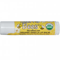 Отзыв о Бальзам для губ Sierra Bees Organic Vanilla Beeswax Lip Balm with Vitamin E