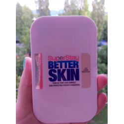 Отзыв о Компактная пудра для лица Maybelline New York SuperStay Better Skin