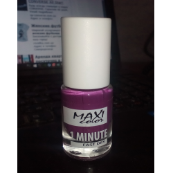 Отзыв о Лак для ногтей Maxi Color 1 minute Fast Dry