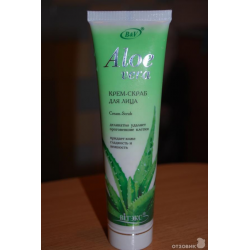 Отзыв о Крем-скраб для лица Витекс Aloe Vera