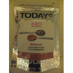 Отзыв о Кофе TODAY iNEO arabica