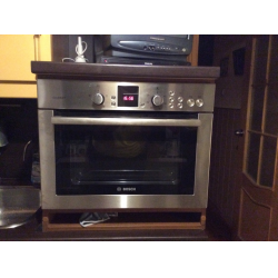 Духовой шкаф с микроволновой печью бош