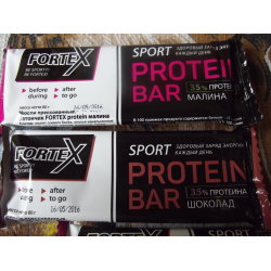 Отзыв о Батончики Fortex Protein Bar