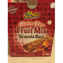 Отзыв о Безглютеновый батончик-мюсли Sam Mills Fruit Mix Granola Bars