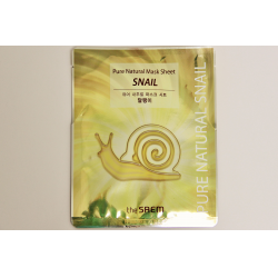 Отзыв о Тканевая маска для лица The Saem Pure Natural Mask Sheet Snail