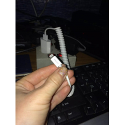 Отзыв о Дата-кабель USB-8-pin для Apple Deppa витой