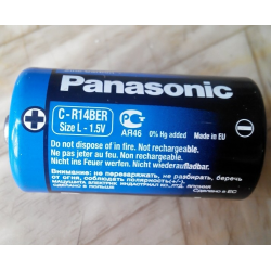 Отзыв о Батарейки Panasonic General Purpose C-R14BER Size L-1.5V