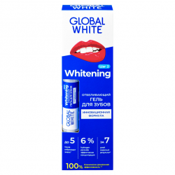 Отзыв о Отбеливающий гель для зубов Global White