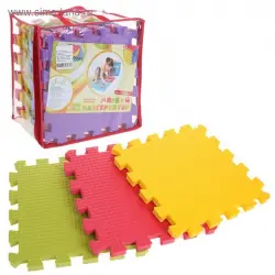 Отзыв о Мягкий конструктор Janett "Покрытие напольное"