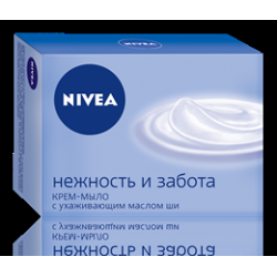 Отзыв о Крем - мыло Nivea нежность и забота с ухаживающим маслом ши