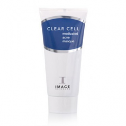 Clear cell. Image Clear Cell маска. Image r Clear Cell Medicated acne Masque маска анти-акне с ана/вна и серой 56,7 мл. Clear Cell крем анти акне. Зеленый тональный крем анти акне.