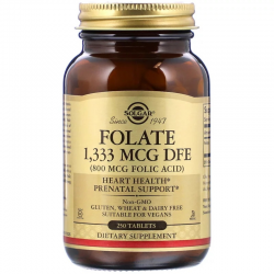 Отзыв о БАД Solgar Folate 800 MGG