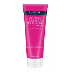 Отзыв о Питательное молочко для тела Lumene body refresh cranberry nourishing body cream