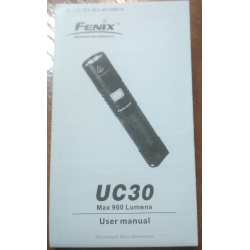 Отзыв о Фонарь Fenix UC30