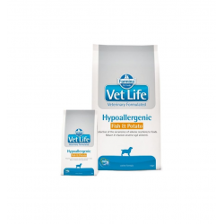 Отзыв о Гипоаллергенный диетическое корм для собак Farmina Vet Life Hypoallergenic Fish & Potato