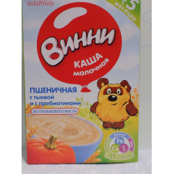 Каша молочная винни кукурузная с пребиотиками