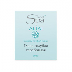 Отзыв о Глина голубая серебряная Planet Spa Altai