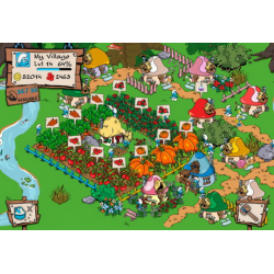 Отзыв о The Smurf's village - игра для iPhone