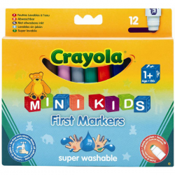 Отзыв о Разноцветные фломастеры Crayola Mini-Kids для самых маленьких