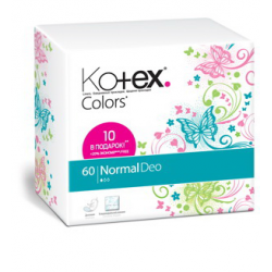 Отзыв о Ежедневные прокладки Kotex Colors Normal Deo