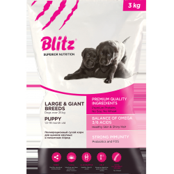 Отзыв о Полнорационный сухой корм Blitz Puppy Large&Giant