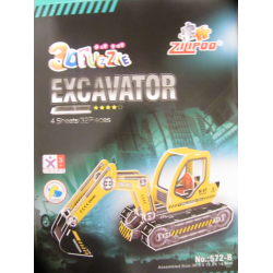 Отзыв о Пазлы 3D Diy Toy "Excavator"