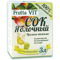 Отзыв о Сок яблочный Витэкс "Frutta Vit"