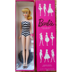 Отзыв о Коллекционная кукла Mattel Black & White Bathing Suit Barbie (2014)