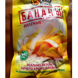 Отзыв о Бананы вяленые Natur Foods