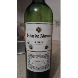 Отзыв о Вино сухое красное Bodegas Oreandes Solar de Alarcos Rioja crianza