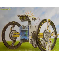 Отзыв о Конструктор Solar Robot на солнечной батарее 14-in-1