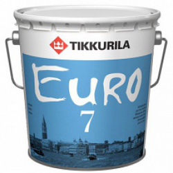 Отзыв о Краска Tikkurila Euro 7 для стен и потолков