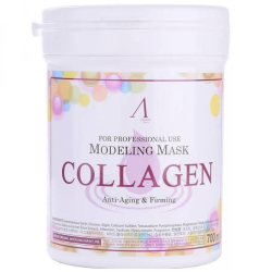 Отзыв о Альгинатная маска с коллагеном укрепляющая Anskin Collagen Modeling Mask Refill