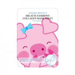 Отзыв о Тканевая маска для лица Milatte Fashiony Collagen Mask Sheet