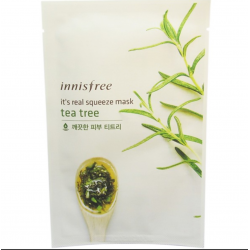 Отзыв о Тканевая маска для лица Innisfree It`s Real Squeeze Mask Tea Tree