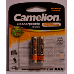 Отзыв о Аккумуляторы Camelion 1000 mAh Ni-MH AAA