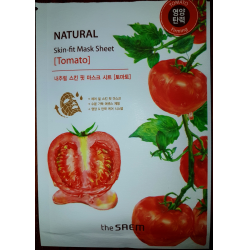 Отзыв о Маска тканевая для лица The Saem Natural Skin Fit Mask Sheet Tomato