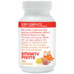 Отзыв о Мультивитамины Smarty Pants Kids Complete Multi-Omega 3-Vitamin D3