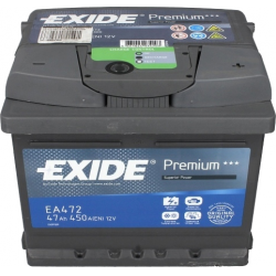 Отзыв о Автомобильный аккумулятор Exide Premium EA472 47Ah