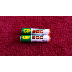 Отзыв о Аккумуляторы GP Rechargeable 950 mah AAA