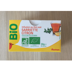 Отзыв о Травяной чай тонизирующий Auchan BIO "Sarriette Citron"