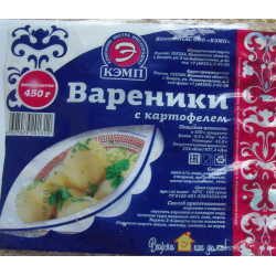 Отзыв о Вареники с картофелем "КЭМП"