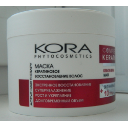 Отзыв о Маска KORA COMPLEX KERATIN Кератиновое восстановление волос