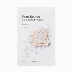 Отзыв о Маска для лица MISSHA Pure Source Cell Sheet Mask (Pearl)