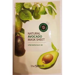 Отзыв о Тканевая маска для лица The Saem Natural Avocado Mask Sheet