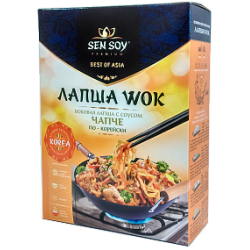 Отзыв о Бобовая лапша с соусом Чапче по-корейски Sen Soy "Лапша Wok"