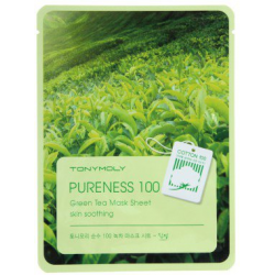 Отзыв о Тканевая маска для лица Tony Moly Pureness 100 Green Tea