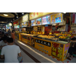 Отзыв о Сеть общественного питания "Город закусок" Jiefang Road snak city (Китай о. Хайнань)